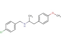 (4-chlorobenzyl)[2-(4-methoxyphenyl)-1-methylethyl]amine