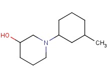 1-(3-methylcyclohexyl)-3-piperidinol