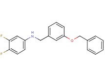 N-[3-(benzyloxy)benzyl]-3,4-difluoroaniline