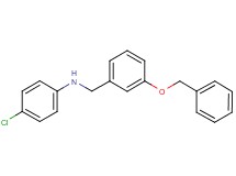 N-[3-(benzyloxy)benzyl]-4-chloroaniline