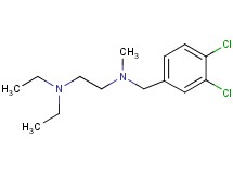 (3,4-dichlorobenzyl)[2-(diethylamino)ethyl]methylamine