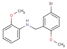 (5-bromo-2-methoxybenzyl)(2-methoxyphenyl)amine