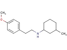 N-[2-(4-methoxyphenyl)ethyl]-3-methylcyclohexanamine