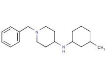 1-benzyl-N-(3-methylcyclohexyl)-4-piperidinamine