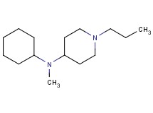 N-cyclohexyl-N-methyl-1-propyl-4-piperidinamine