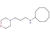 N-[3-(4-morpholinyl)propyl]cyclooctanamine