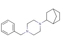 1-benzyl-4-bicyclo[2.2.1]hept-2-ylpiperazine