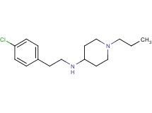N-[2-(4-chlorophenyl)ethyl]-1-propyl-4-piperidinamine