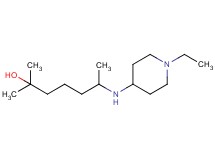 6-[(1-ethyl-4-piperidinyl)amino]-2-methyl-2-heptanol