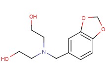 2,2'-[(1,3-benzodioxol-5-ylmethyl)imino]diethanol