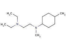 N,N-diethyl-N'-methyl-N'-(4-methylcyclohexyl)-1,2-ethanediamine