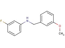 (3-fluorophenyl)(3-methoxybenzyl)amine