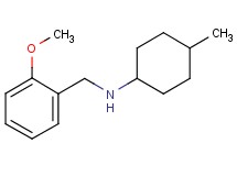 (2-methoxybenzyl)(4-methylcyclohexyl)amine