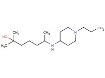 2-methyl-6-[(1-propyl-4-piperidinyl)amino]-2-heptanol