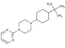 2-[4-(4-tert-butylcyclohexyl)-1-piperazinyl]pyrimidine