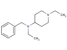 N-benzyl-N,1-diethyl-4-piperidinamine