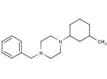 1-benzyl-4-(3-methylcyclohexyl)piperazine