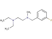 N,N-diethyl-N'-(3-fluorobenzyl)-N'-methyl-1,2-ethanediamine