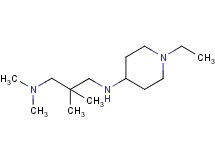 N'-(1-ethyl-4-piperidinyl)-N,N,2,2-tetramethyl-1,3-propanediamine