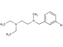 (3-bromobenzyl)[2-(diethylamino)ethyl]methylamine
