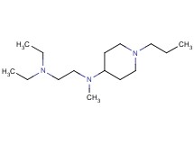 N,N-diethyl-N'-methyl-N'-(1-propyl-4-piperidinyl)-1,2-ethanediamine