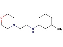 (3-methylcyclohexyl)[2-(4-morpholinyl)ethyl]amine