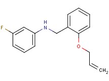 N-[2-(allyloxy)benzyl]-3-fluoroaniline