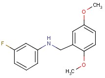 (2,5-dimethoxybenzyl)(3-fluorophenyl)amine