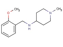 N-(2-methoxybenzyl)-1-methyl-4-piperidinamine