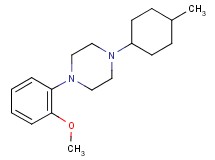 1-(2-methoxyphenyl)-4-(4-methylcyclohexyl)piperazine