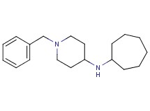 1-benzyl-N-cycloheptyl-4-piperidinamine