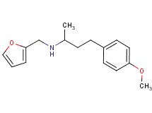 (2-furylmethyl)[3-(4-methoxyphenyl)-1-methylpropyl]amine