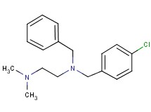 N-benzyl-N-(4-chlorobenzyl)-N',N'-dimethyl-1,2-ethanediamine