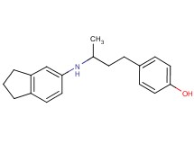 4-[3-(2,3-dihydro-1H-inden-5-ylamino)butyl]phenol