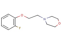 4-[2-(2-fluorophenoxy)ethyl]morpholine oxalate