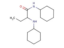 N-cyclohexyl-2-(cyclohexylamino)butanamide