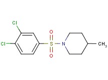 1-[(3,4-dichlorophenyl)sulfonyl]-4-methylpiperidine