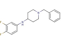1-benzyl-N-(3,4-difluorophenyl)-4-piperidinamine