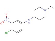 N-(4-chloro-3-nitrophenyl)-1-methyl-4-piperidinamine