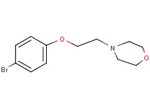 4-[2-(4-bromophenoxy)ethyl]morpholine