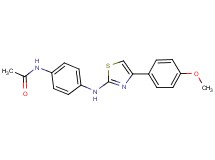 N-(4-{[4-(4-methoxyphenyl)-1,3-thiazol-2-yl]amino}phenyl)acetamide hydrobromide