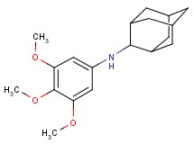 2-adamantyl(3,4,5-trimethoxyphenyl)amine