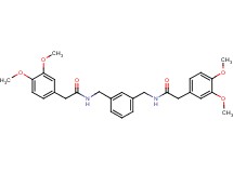 N,N'-[1,3-phenylenebis(methylene)]bis[2-(3,4-dimethoxyphenyl)acetamide]