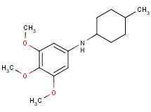 (4-methylcyclohexyl)(3,4,5-trimethoxyphenyl)amine