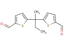 5,5'-(2,2-butanediyl)di(2-thiophenecarbaldehyde)