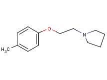 1-[2-(4-methylphenoxy)ethyl]pyrrolidine oxalate