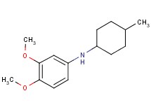 (3,4-dimethoxyphenyl)(4-methylcyclohexyl)amine