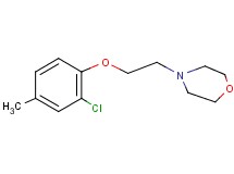 4-[2-(2-chloro-4-methylphenoxy)ethyl]morpholine