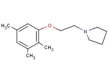1-[2-(2,3,5-trimethylphenoxy)ethyl]pyrrolidine