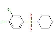 1-[(3,4-dichlorophenyl)sulfonyl]piperidine